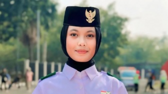 Sosok Caliya Azaria Ivana, Siswi SMAN 1 Palembang yang Jadi Pembawa Baki HUT RI ke-81