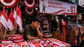 HUT RI ke-81, Penjualan Pernak-pernik Kemerdekaan Anjlok hingga 75 Persen
