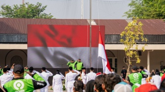 Dari Jadi Paskibra Hingga Lomba 17an, Intip Guyubnya Mitra Driver Gojek