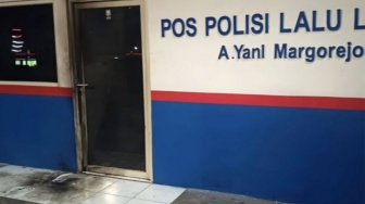 Ledakan Molotov Hantam Dua Pos Polisi Surabaya: Satu Polisi Terluka Pelaku Akhirnya Tertangkap
