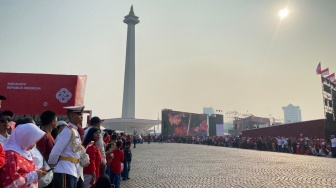 LIVE STREAMING: Kirab Bendera Sang Merah Putih dari Monas Menuju Istana Merdeka