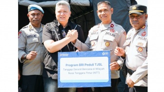 BRI Bangun Tiga Posko Logistik BRI Peduli untuk Korban Gempa NTT