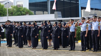 Imigrasi Sumut Gelar Upacara HUT ke-81 RI, Pertegas Kedaulatan dan Integritas