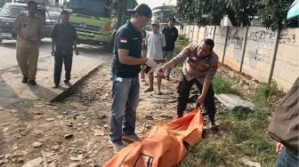 Jasad Pria Tanpa Identitas Ditemukan dengan Luka Bekas Lindasan Ban di Bypass Bandar Lampung