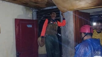 Hujan Deras dan Angin Kencang Terjang Medan, Belasan Rumah Warga Rusak