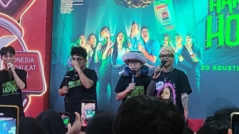 Screening 'Harusnya Horror' di Jogja Jelang Penayangan: Reza Arap dan AAAClan Disambut Meriah