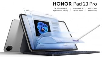HONOR Pad 20 Pro Rilis: Tablet Tipis dengan Snapdragon 8s Gen 4 dan Baterai 10.100 mAh