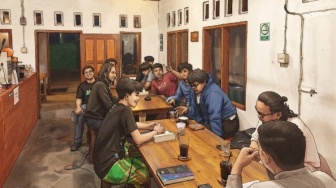 Reuni Kemerdekaan di Warkop: Antara Secangkir Kopi dan Makna Merdeka