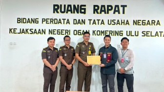 Bank Sumsel Babel Muaradua Apresiasi Kajari OKU Selatan atas Penyelesaian Kredit Bermasalah