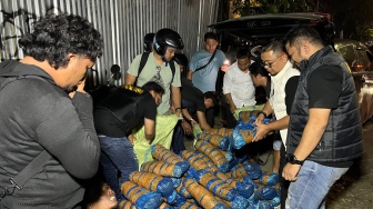 Kejar-kejaran Bak Film Action, Polisi Gagalkan Pengiriman 93 Kg Ganja di Medan