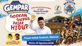 GEMPAR Sambangi Pasar Godean, Seni Tradisional Warok Siap Hebohkan Warga
