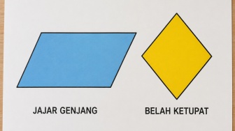 10 Contoh Benda Berbentuk Belah Ketupat dan Jajargenjang di Kehidupan Sehari-hari