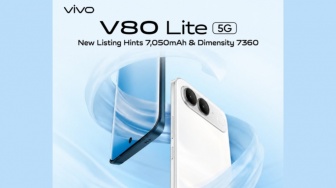 Spek Vivo V80 Lite 5G Terungkap, Performa Dimensity 7360-Turbo Jadi Andalan