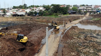 Setelah 4 Tahun Terendam, Jalan Cipayung-Pasir Putih Akhirnya Dibuka Lagi