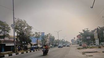 Diselimuti Kabut Asap, Kualitas Udara Pekanbaru Sangat Tidak Sehat