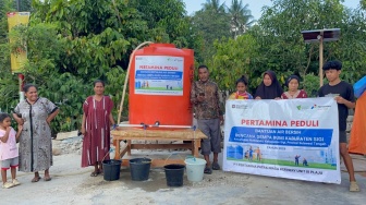 Tanggap Bencana Sigi, Kilang Plaju Salurkan 75 Ribu Liter Air Bersih untuk Korban Gempa