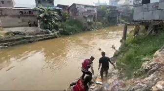 Panik Digerebek Narkoba, Sejumlah Orang di Medan Nekat Lompat ke Sungai
