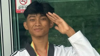 Siswa Bantul Bawa Pulang Emas dari Kejuaraan Taekwondo Internasional di Korea Selatan