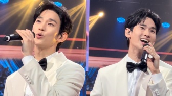 Kim Soo Hyun Tampil Memukau di HUT RCTI ke-37, Nyanyi Dreaming hingga Main 'Sinetron'