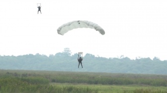 Misi Pasukan Langit di Way Kambas: TNI Terjun Bebas Demi Jinakkan Bara Tersembunyi