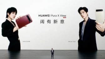 Huawei Pura X View Resmi Meluncur,HP Wide Screen Pertama dengan Layar 6,39 Inci