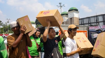 Jelang Aksi di DPR, Massa AMPB Kebanjiran Donasi Logistik