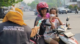 Kabut Asap: Kasus ISPA Riau Tembus 1.960, Pekanbaru dan Pelalawan Tertinggi