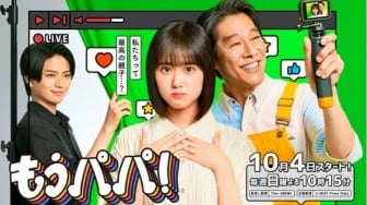 Sinopsis "Mo Papa!", Drama Jepang Terbaru Hara Nanoka dan Tsutsumi Shinichi