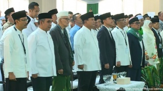 Prabowo-Gibran Hadiri Muktamar NU ke-35 di Jombang, Disambut Kiai dan Tokoh Nasional