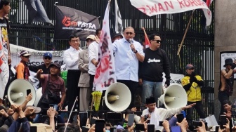 Andre Rosiade Disoraki Massa Saat Jelaskan RUU Perampasan Aset: Hoaks!