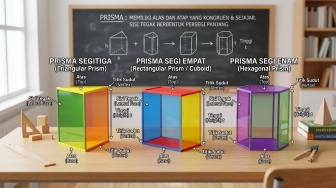 Begini Menghitung Volume dan Luas Permukaan Prisma Segitiga