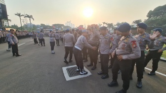 Antisipasi Demo Besar, 18.504 Personel Disiagakan di Jakarta Pusat