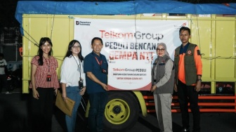 TelkomGroup Salurkan Bantuan Kemanusiaan Hingga Rp1,3 Miliar untuk Masyarakat Terdampak Gempa NTT