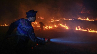 Karhutla Menggila di Kalteng, 7.634 Hektare Lahan Terbakar