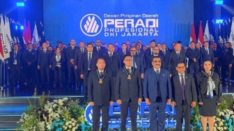 Resmi Dilantik, Harris Arthur Hedar Minta DPD PERADI Profesional Jakarta Jadi Barometer Hukum