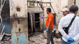 SPPG di Tanggamus Ludes Terbakar, Kerugian Capai Miliaran