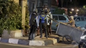 25 Pengemis Haji Gocap di Kebayoran Baru Dikirim ke Panti Sosial