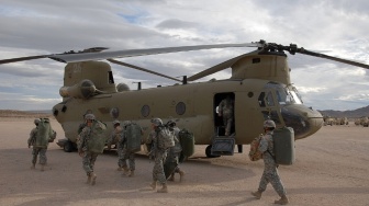 Spesifikasi Helikopter CH-47, Alutsista Raksasa Jepang Bantu Padamkan Kebakaran Hutan Kalimantan