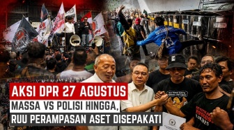 Dari Ketegangan Massa Hingga Desakan RUU Perampasan Aset saat Demo 27 Agustus