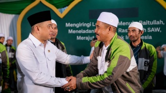 Menhub Apresiasi Komitmen Gojek Memberangkatkan Mitra Driver Umrah