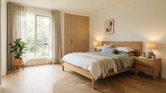 8 Dekorasi Kamar Tidur Feng Shui Minimalis, Ruangan Lebih Tenang dan Rapi