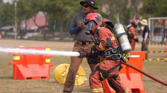 Gerak Cepat, Respons Tepat: Kilang Plaju Perkuat Kesiapan Fire Brigade Hadapi Kondisi Darurat