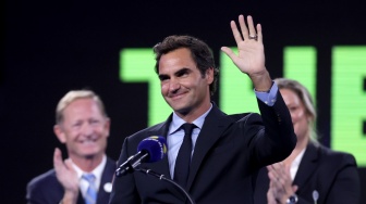 Legenda Tenis Roger Federer Terima Cincin Hall of Fame di US Open 2026