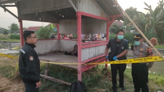 Jasad Perempuan Tanpa Identitas Ditemukan Terbakar di Pos Ronda