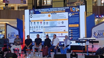 Kemenkum Tegaskan Tetap Batalkan Status Badan Hukum PLK