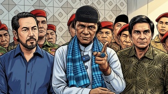 Hercules dan GRIB Jaya Muncul di Tengah Demo Rusuh, Jaga Kondusivitas atau Picu Gesekan?