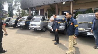 Ditinggal Tidur Usai Nonton Piala Dunia, Pick Up Pengusaha Matrial Anyer Ditemukan di Pemalang