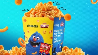 Teman Nonton Bukan Sekadar Popcorn, Ada Camilan Renyah dengan Tiga Bentuk Sekaligus!