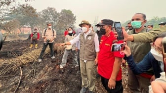 Sebut Hotspot Karhutla Kalbar Turun, Raja Juli: Kondisi Kalbar Tidak Sedang Baik-baik Saja