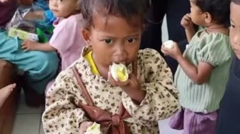 Balita di Tegal Angus Diperiksa Dokter Spesialis, Pulang Bawa Telur dan Susu